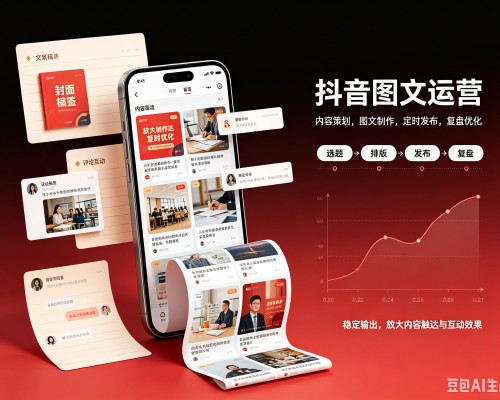 柳南抖音图文代运营服务