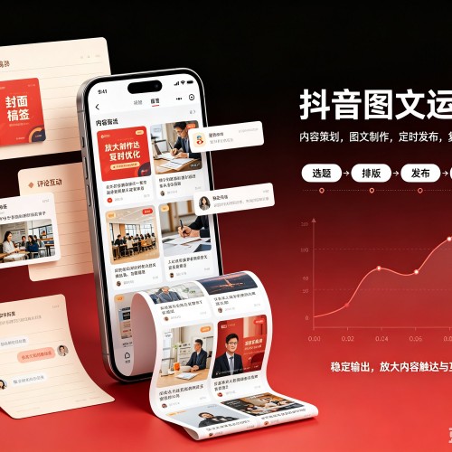 柳南抖音图文代运营服务